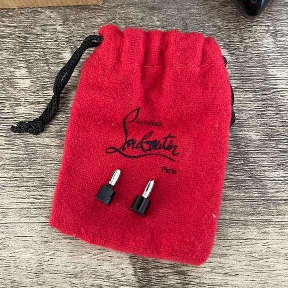 Louboutin Corneille Stiletto 100 Patent Black - Picture 7 of 8